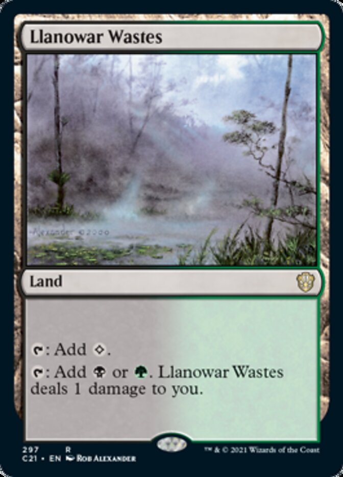 Llanowar Wastes [Commander 2021] | Black Swamp Games