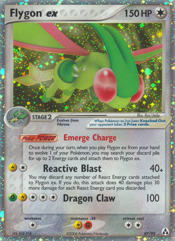 Flygon ex (87/92) [EX: Legend Maker] | Black Swamp Games