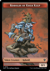 Soldier // Kobolds of Kher Keep Double-Sided Token [Murders at Karlov Manor Commander Tokens] | Black Swamp Games