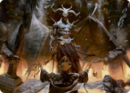 Ormendahl, the Corrupter Art Card [Innistrad: Midnight Hunt Art Series] | Black Swamp Games