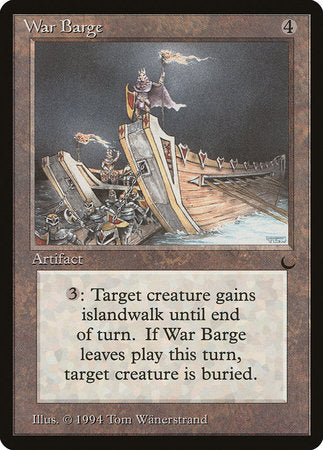 War Barge [The Dark] | Black Swamp Games