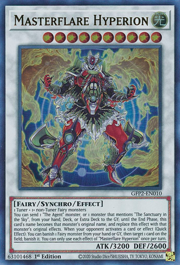 Masterflare Hyperion [GFP2-EN010] Ultra Rare | Black Swamp Games