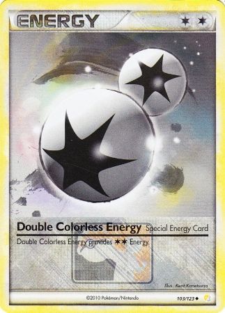 Double Colorless Energy (103/123) (League Promo) [HeartGold & SoulSilver: Base Set] | Black Swamp Games