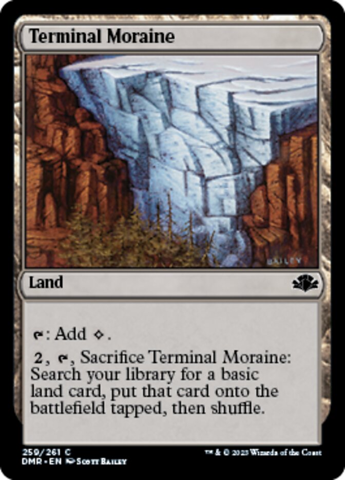 Terminal Moraine [Dominaria Remastered] | Black Swamp Games