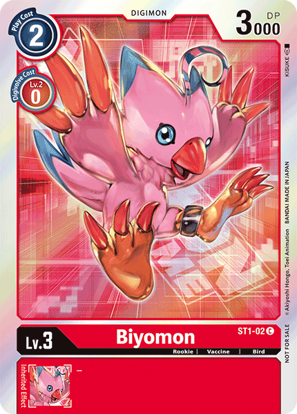 Biyomon [ST1-02] (Event Pack) [Starter Deck: Gaia Red Promos] | Black Swamp Games