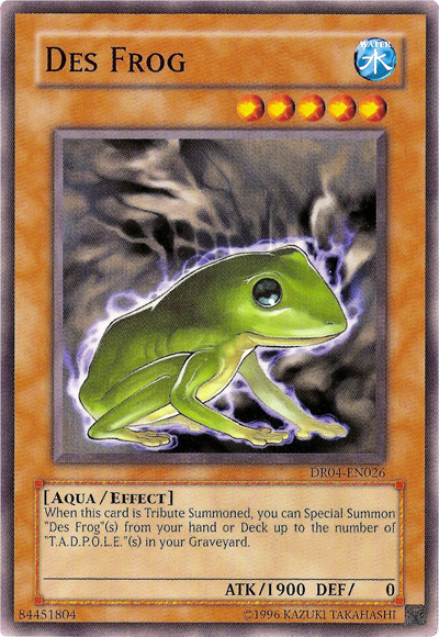 Des Frog [DR04-EN026] Common | Black Swamp Games