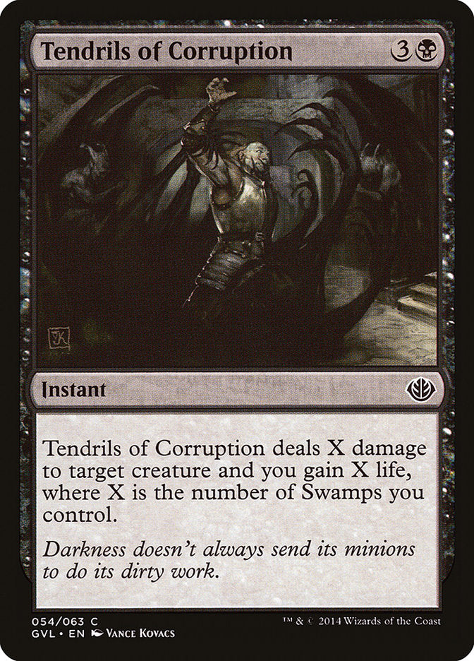 Tendrils of Corruption (Garruk vs. Liliana) [Duel Decks Anthology] | Black Swamp Games