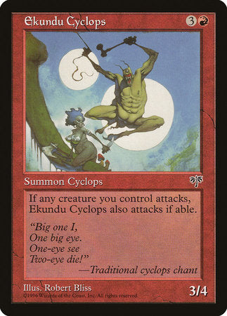 Ekundu Cyclops [Mirage] | Black Swamp Games