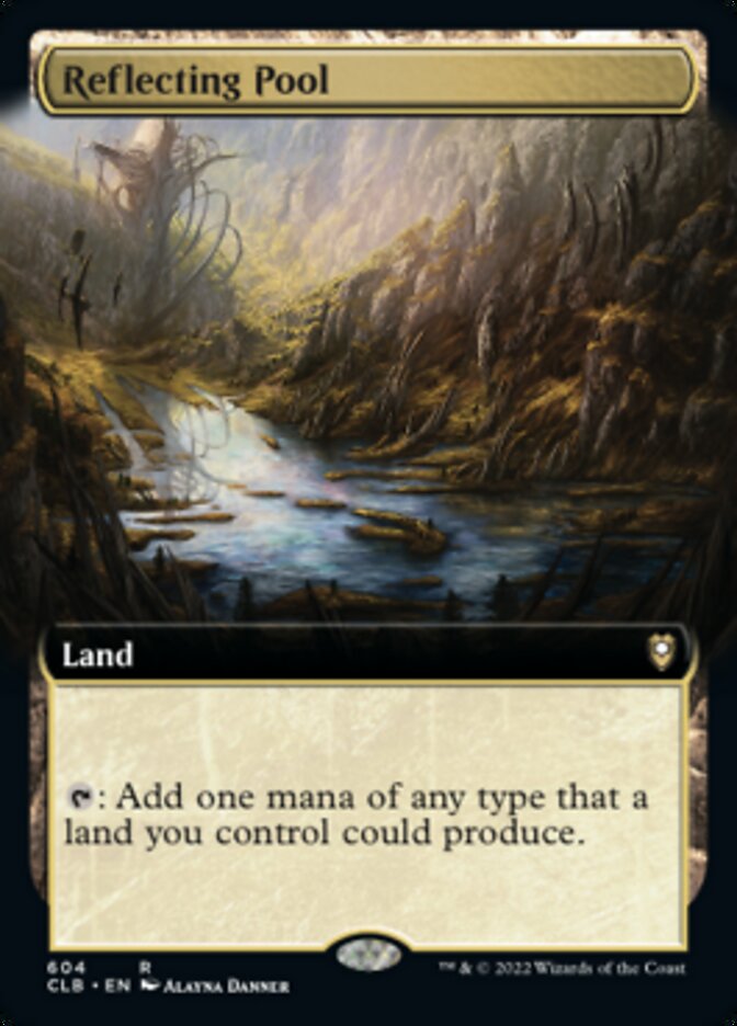 Reflecting Pool (Extended Art) [Commander Legends: Battle for Baldur's Gate] | Black Swamp Games