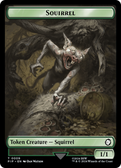 Junk // Squirrel Double-Sided Token [Fallout Tokens] | Black Swamp Games