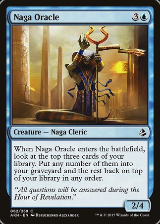 Naga Oracle [Amonkhet] | Black Swamp Games