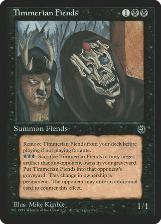 Timmerian Fiends [Homelands] | Black Swamp Games