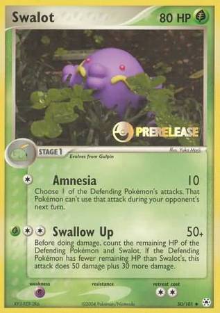 Swalot (50/101) (Prerelease Promo) [Nintendo: Black Star Promos] | Black Swamp Games