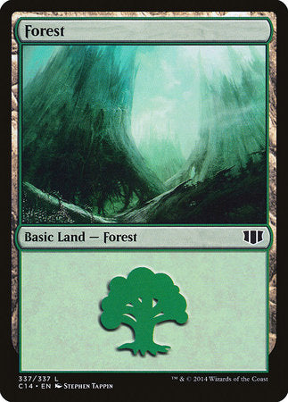 Forest (337) [Commander 2014] | Black Swamp Games