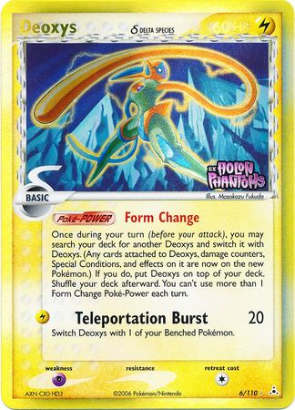 Deoxys (6/110) (Delta Species) (Stamped) [EX: Holon Phantoms] | Black Swamp Games