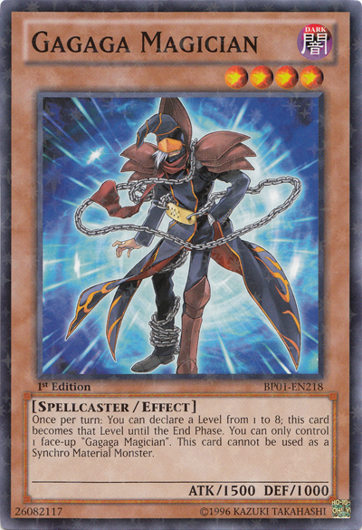 Gagaga Magician [BP01-EN218] Starfoil Rare | Black Swamp Games