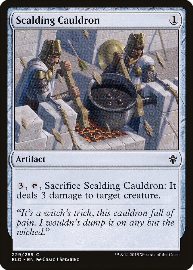 Scalding Cauldron [Throne of Eldraine] | Black Swamp Games