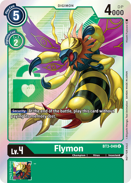 Flymon [BT3-049] (Buy-A-Box Promo) [Release Special Booster Ver.1.5 Promos] | Black Swamp Games