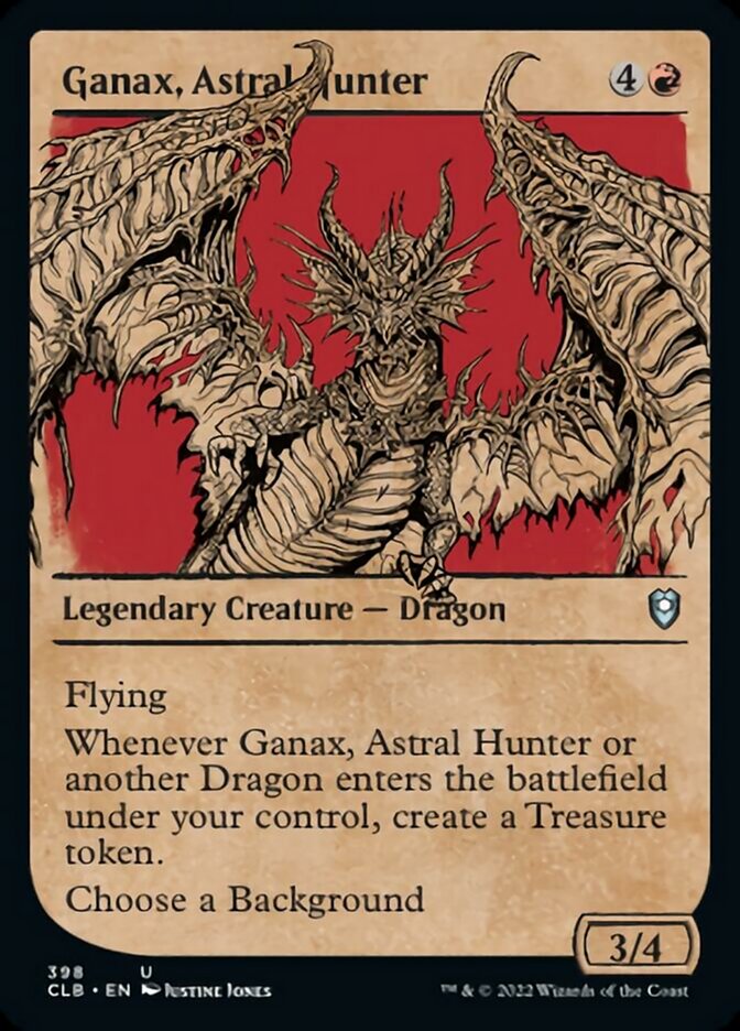 Ganax, Astral Hunter (Showcase) [Commander Legends: Battle for Baldur's Gate] | Black Swamp Games