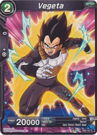 Vegeta [DB3-107] | Black Swamp Games