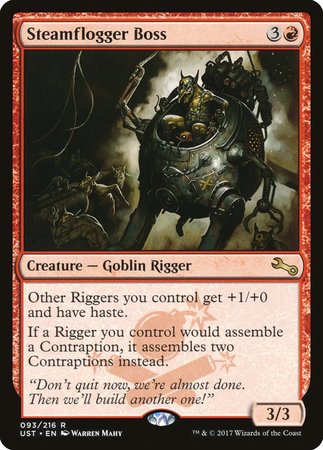 Steamflogger Boss [Unstable] | Black Swamp Games
