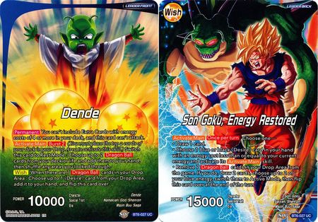 Dende // Son Goku, Energy Restored [BT6-027] | Black Swamp Games