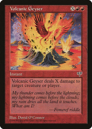 Volcanic Geyser [Mirage] | Black Swamp Games