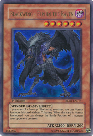 Blackwing - Elphin the Raven [RGBT-EN013] Ultra Rare | Black Swamp Games