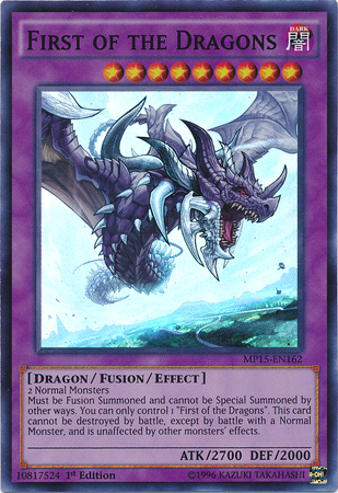 First of the Dragons [MP15-EN162] Super Rare | Black Swamp Games