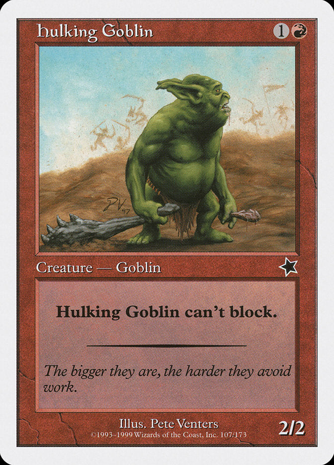 Hulking Goblin [Starter 1999] | Black Swamp Games