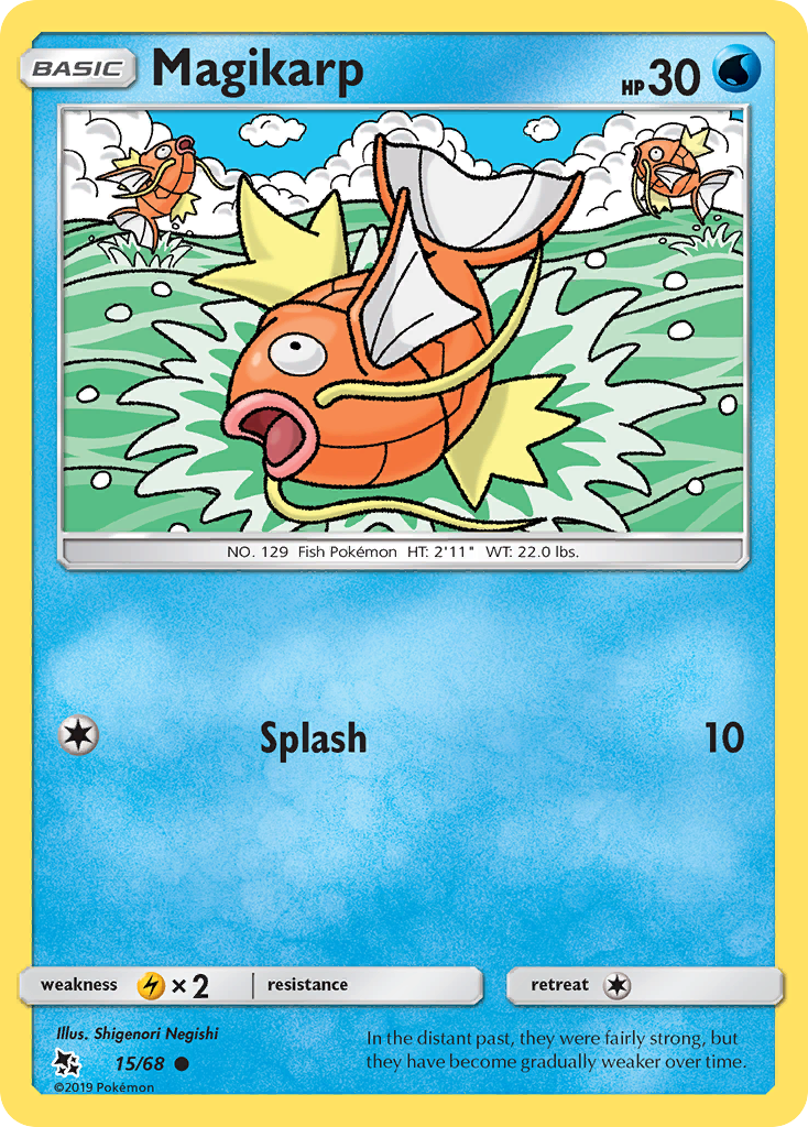 Magikarp (15/68) [Sun & Moon: Hidden Fates] | Black Swamp Games