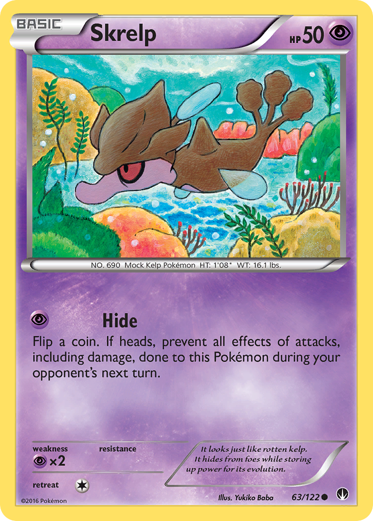 Skrelp (63/122) [XY: BREAKpoint] | Black Swamp Games