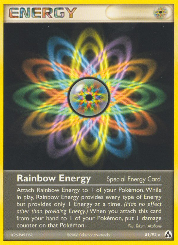 Rainbow Energy (81/92) [EX: Legend Maker] | Black Swamp Games