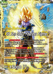 Son Goku // SS Son Goku, Fearless Fighter (BT17-081) [Ultimate Squad Prerelease Promos] | Black Swamp Games