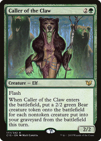 Caller of the Claw [Commander 2015] | Black Swamp Games