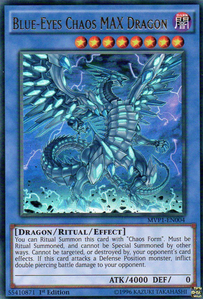 Blue-Eyes Chaos MAX Dragon [MVP1-EN004] Ultra Rare | Black Swamp Games