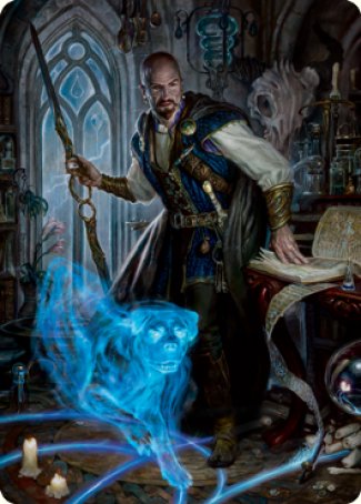 Mordenkainen Art Card [Dungeons & Dragons: Adventures in the Forgotten Realms Art Series] | Black Swamp Games