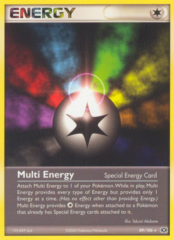 Multi Energy (89/106) [EX: Emerald] | Black Swamp Games