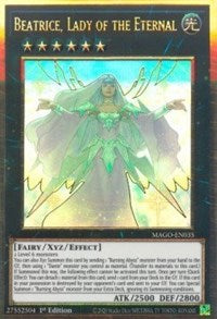 Beatrice, Lady of the Eternal [MAGO-EN035] Gold Rare | Black Swamp Games