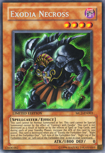 Exodia Necross [MC2-EN003] Secret Rare | Black Swamp Games