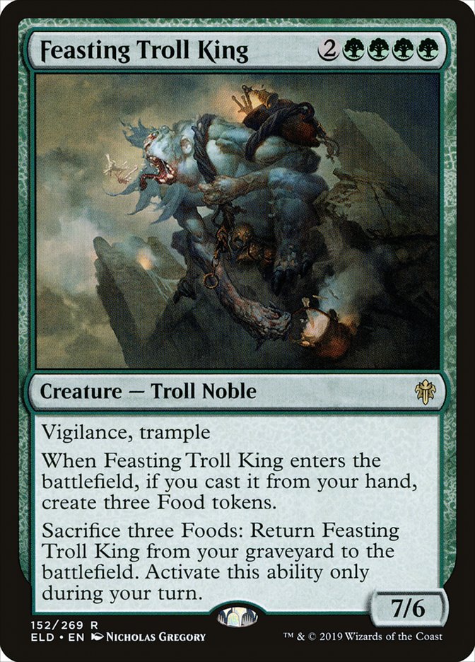 Feasting Troll King [Throne of Eldraine] | Black Swamp Games