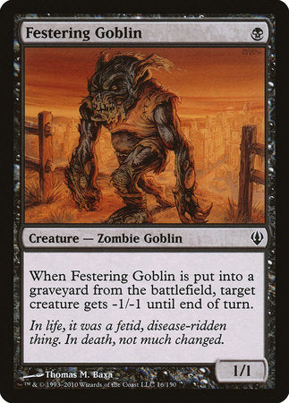 Festering Goblin [Archenemy] | Black Swamp Games