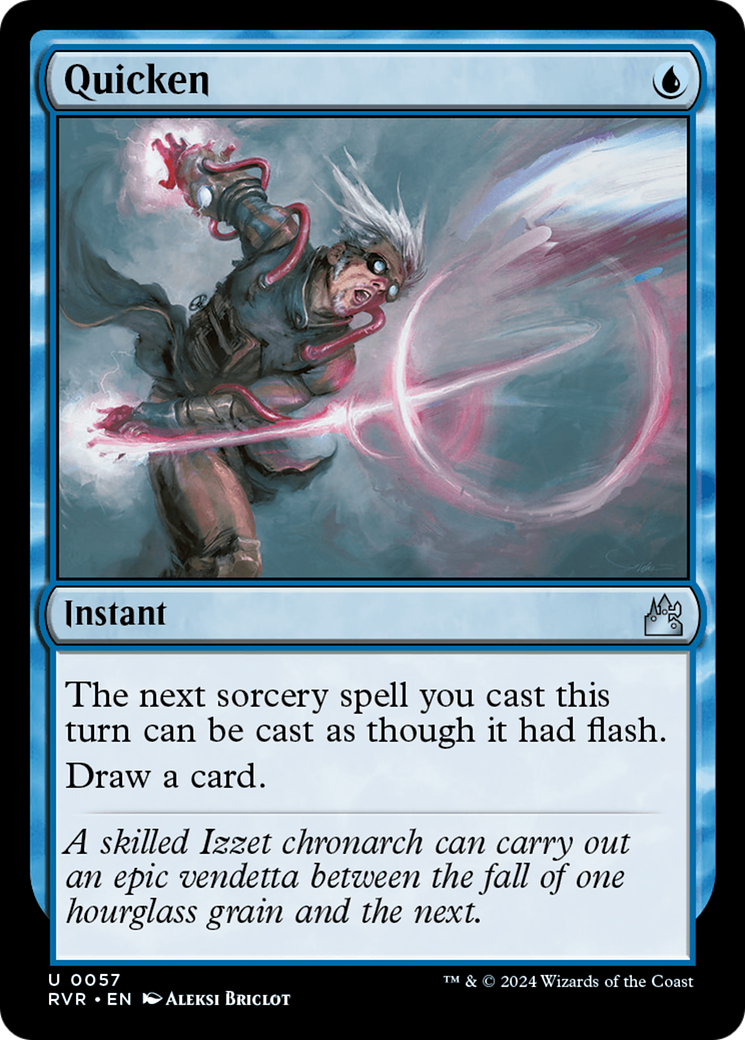 Quicken [Ravnica Remastered] | Black Swamp Games