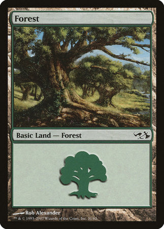 Forest (31) [Duel Decks: Elves vs. Goblins] | Black Swamp Games