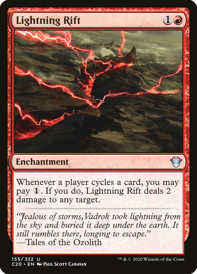 Lightning Rift [Commander 2020] | Black Swamp Games