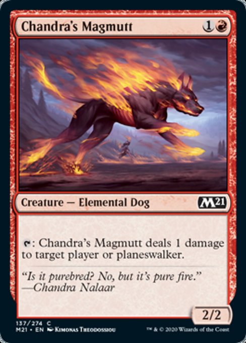 Chandra's Magmutt [Core Set 2021] | Black Swamp Games