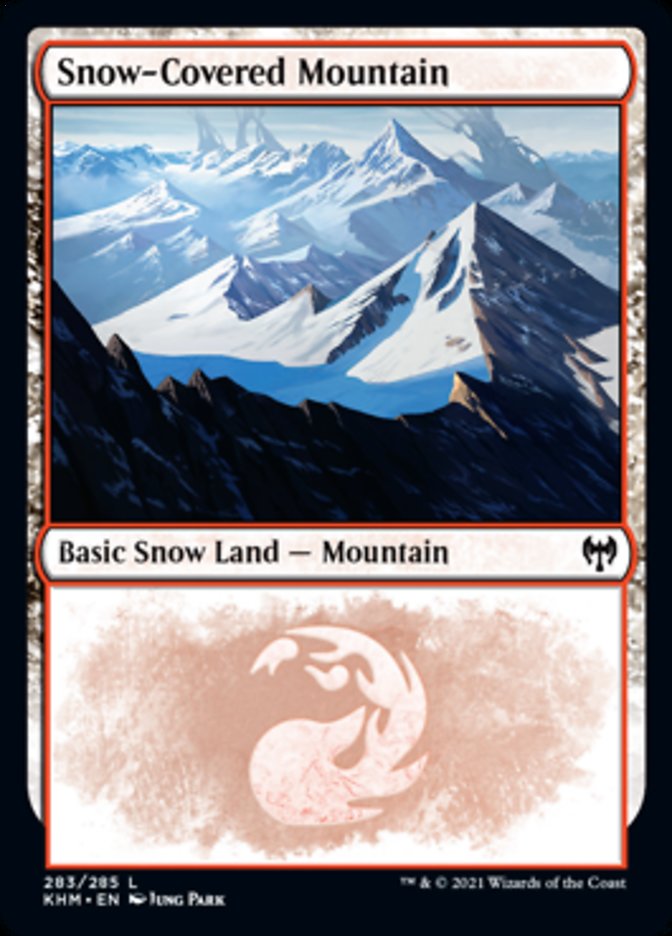 Snow-Covered Mountain (283) [Kaldheim] | Black Swamp Games