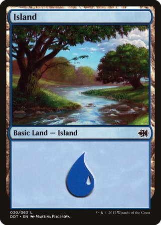 Island (30) [Duel Decks: Merfolk vs. Goblins] | Black Swamp Games