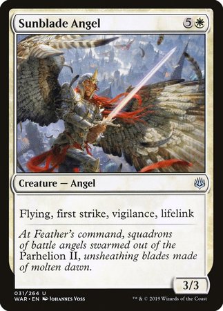 Sunblade Angel [War of the Spark] | Black Swamp Games