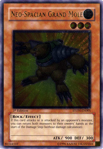 Neo-Spacian Grand Mole [STON-EN005] Ultimate Rare | Black Swamp Games